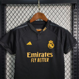 Real Madrid Soccer Jersey Third Away Kids Kit Jersey+Shorts 2023/24