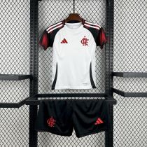 Flamengo Soccer Jersey Away Kids Kit Jersey+Shorts 2025