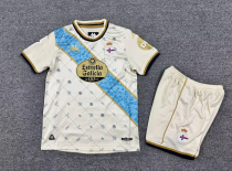 Deportivo La Coruña Soccer Jersey Away Kids Kit Jersey+Shorts 2025/26