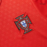 Portugal Home Football Uniform Kids Kit Jersey+Shorts 2025