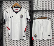 England Soccer Jersey Home Kids Kit Jersey+Shorts World Cup 2026