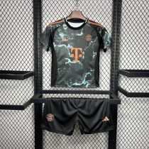 Bayern Munich Jersey Custom Soccer Kids Kit Jersey+Shorts Away 2024/25