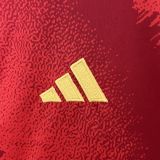 Spain Home Football Uniform Kids Kit Jersey+Shorts EURO 2024