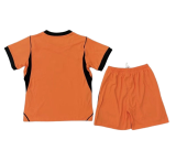 Netherlands Football Jersey Home Kids Kit Jersey+Shorts World Cup 2026