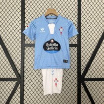 Celta Vigo Soccer Jersey Home Kids Kit Jersey+Shorts 2024/25