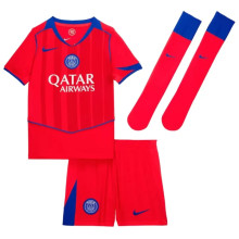 PSG Football Jersey Third Away Kids Full Kit 2025/26