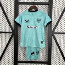 Athletic Club de Bilbao Soccer Jersey Third Away Kids Kit Jersey+Shorts 2025/26