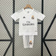Real Madrid Retro Jersey Home Kids Kit Jersey+Shorts 2015/16