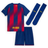 Barcelona Football Jersey Home Kids Full Kit 2025/26
