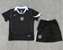 Chelsea Football Jersey Third Away Kids Kit Jersey+Shorts 2025/26