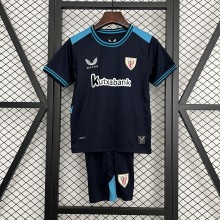 Athletic Club de Bilbao Soccer Jersey Away Kids Kit Jersey+Shorts 2025/26