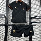 Portugal Away Football Uniform Kids Kit Jersey+Shorts World Cup 2026