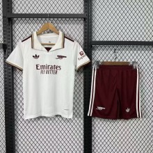 Arsenal Soccer Jersey Third Away Kids Kit Jersey+Shorts 2025/26
