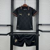 Portugal Away Football Uniform Kids Kit Jersey+Shorts World Cup 2026