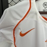 Netherlands Retro Jersey Custom Away Soccer Jersey 2004