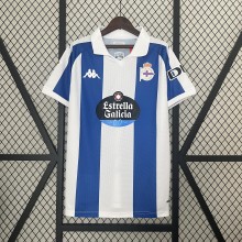 Deportivo La Coruña Soccer Jersey Home Custom Shirt 2024-25