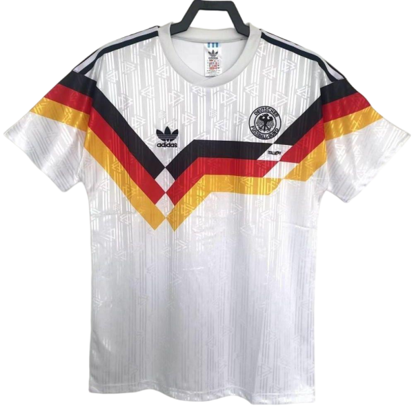 Germany Retro Football Jersey Home Custom Shirt 1990