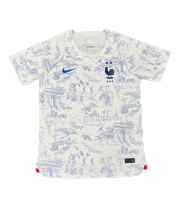 France Retro Soccer Jersey Away Custom Shirt World Cup 2022