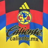 Club America Soccer Jersey Home Long Sleeve Custom Shirt 2025/26