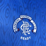 Rangers FC Retro Soccer Jersey Home Custom Shirt 1990-92