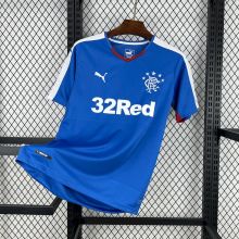 Rangers FC Retro Soccer Jersey Home Custom Shirt 2015-16