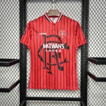 Rangers FC Retro Soccer Jersey Away Custom Shirt 1994-95