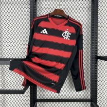 Flamengo Soccer Jersey Home Long Sleeve Custom Shirt 2025