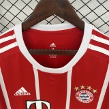 Bayern Munich Retro Jersey Home Soccer Shirt 2017-2018