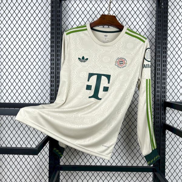 Bayern Munich Soccer Jersey Oktoberfest Special Edition Long Sleeve Shirt 2025/26