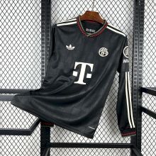 Bayern Munich Soccer Jersey Third Away Champions League Long Sleeve Shirt 2025/26
