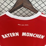 Bayern Munich Retro Jersey Home Soccer Shirt 2017-2018