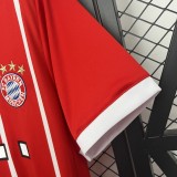 Bayern Munich Retro Jersey Home Soccer Shirt 2017-2018