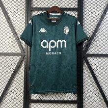 AS Monaco Soccer Jersey Away Custom Shirt 2024/25