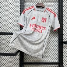 Olympique Lyonnais Soccer Jersey Third Away Custom Shirt 2025-26