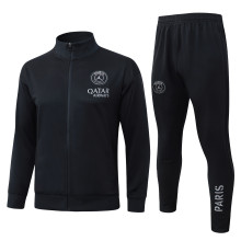 Kids PSG Training Kit (Jacket+Pants) Black 2025/26
