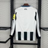 Newcastle United Football Jersey Home Custom Long Sleeve Shirt 2025/26