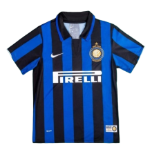 Inter Milan Retro Jersey Custom Home Soccer Shirt 2007/08