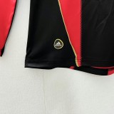 AC Milan Retro Soccer Jersey Home Long Sleeve Custom Shirt 2010/11