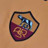 Roma Retro Soccer Jersey Home Long Sleeve Custom Shirt 2005/06