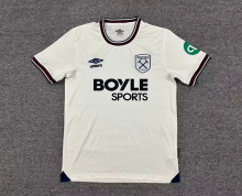 West Ham United Football Jersey Away Custom Shirt 2025-26