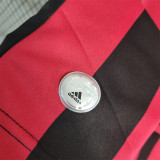 AC Milan Retro Soccer Jersey Home Long Sleeve Custom Shirt 2009/10