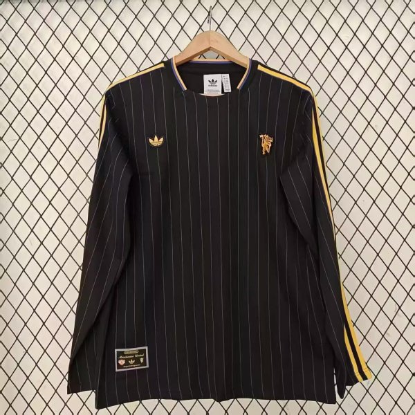 Manchester United Football Jersey Terrace Icons Long Sleeve Special Edition Custom Shirt 2025/26