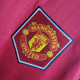Manchester United Retro Home Long Sleeve Football Jersey Custom Shirt 2022/23
