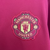 Manchester United Retro Home Long Sleeve Football Jersey Shirt 2013/14