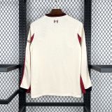 Liverpool Football Jersey Away Long Sleeve Custom Shirt 2025/26