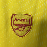 Arsenal Soccer Jersey Goalkeeper Yellow Custom Shirt 2025/26