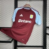 Aston Villa Football Jersey Home Custom Shirt 2024/25