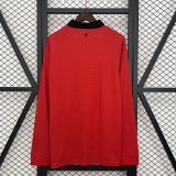 Manchester United Retro Home Long Sleeve Football Jersey Shirt 2013/14