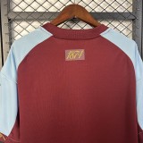 Aston Villa Football Jersey Home Custom Shirt 2025/26