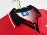 Manchester United Retro Home Long Sleeve Football Jersey Shirt 1994/96